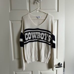 Dallas Cowboys knit sweater